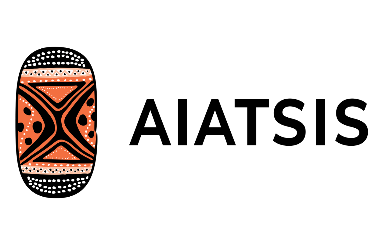 AIATSIS First Nations Co-Design Platform logo featuring an Indigenous artwork-inspired shield design alongside the platform's name.